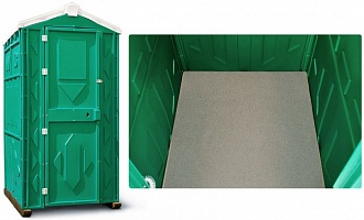 Мобильная туалетная кабина Эконом с ровным полом купить в Орле