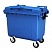 Мусорный бак 1100 литров синий в Орле. Купить в интернет магазине ПластикПроф