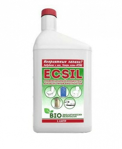 Санитарная жидкость для биотуалетов Ecsil 1 л (концентрат) в Орле .Тел. 8(910)9424007